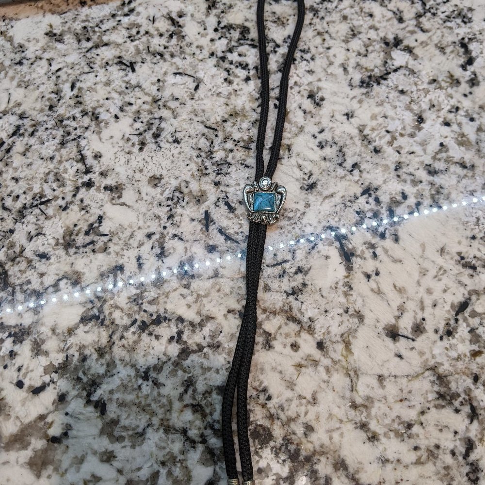 Bolo tie sterling silver